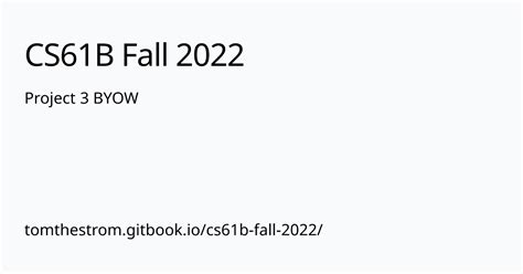 10 votes, 22 comments. . Cs61b fall 2022